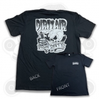 DIRTY AIR Tee Shirt - Ridin' Dirty BLACK